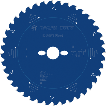 BoschEXPERT 木工圆锯片 250mm T40。